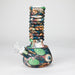 9"-15" Extendable Silicone Water Bong Bongs 777 Smoke Pattern1