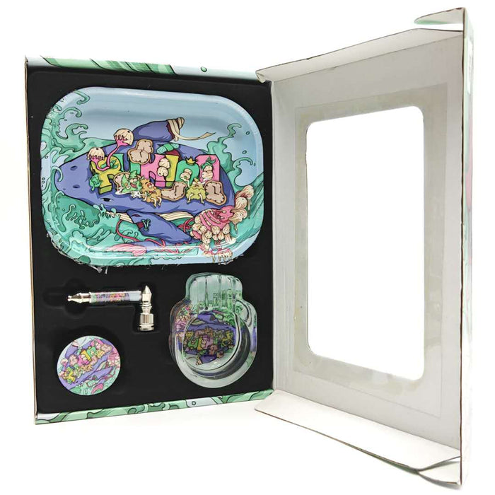 4 Pcs Smoking Set-Assorted Bundle Super Supplys Inc