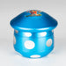ZAluminum Mushroom Grinder 4 Layers Regular Grinder 777 Smoke Blue