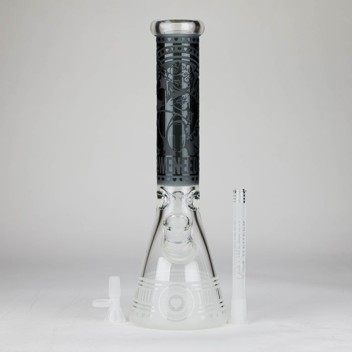 WENEED | 14" Cupid's Heart Beaker Glass Bong WENEED®