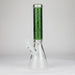 WENEED | 14" Cupid's Heart Beaker Glass Bong WENEED® Green