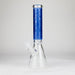 WENEED | 14" Cupid's Heart Beaker Glass Bong WENEED® Blue