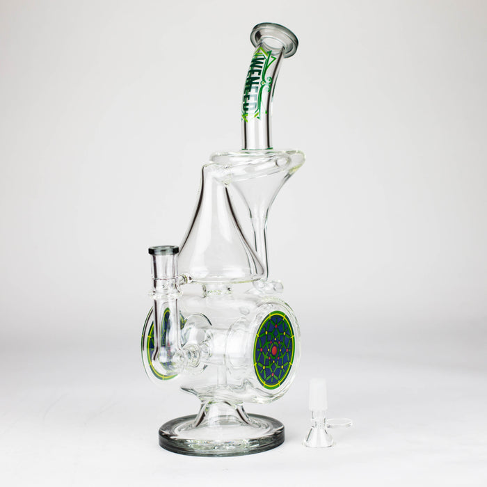 WENEED | 14.5" Orbit Cyclone Glass Bong Glass Bong WENEED®