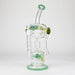 WENEED | 14" Pulse Helix Glass bong Glass Bong WENEED® Green-a