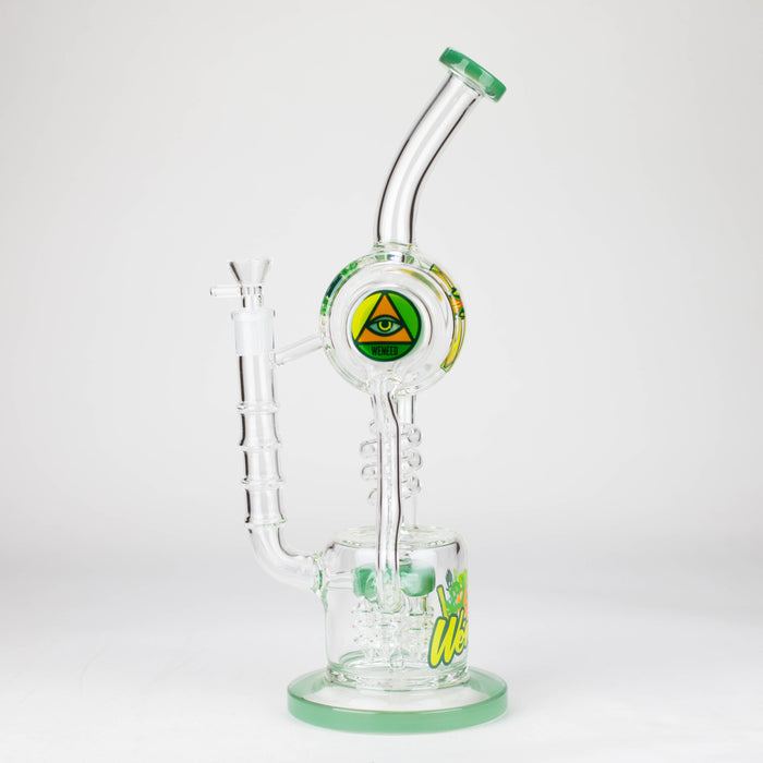 WENEED | 14" Pulse Helix Glass bong Glass Bong WENEED®