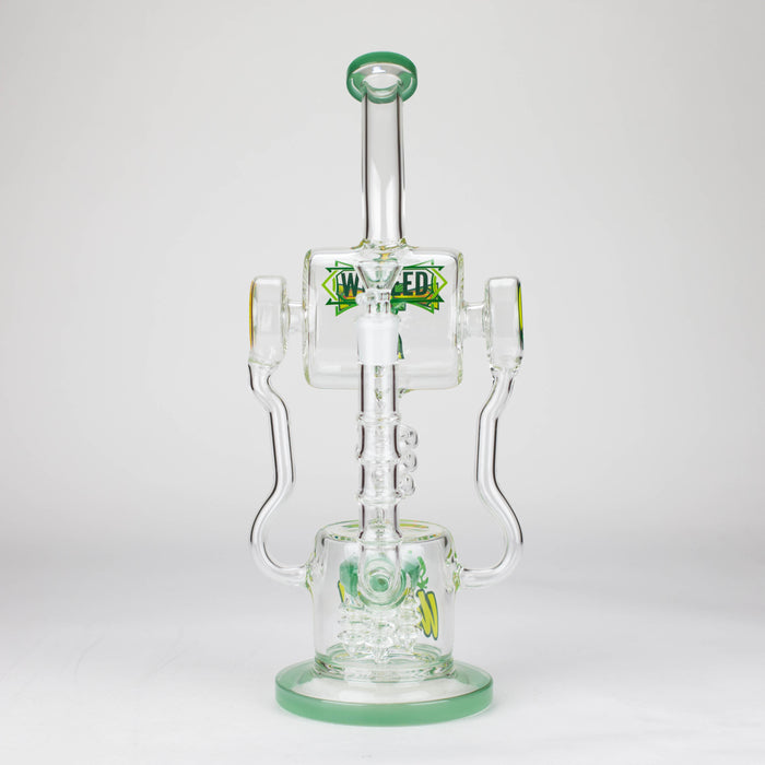 WENEED | 14" Pulse Helix Glass bong Glass Bong WENEED®