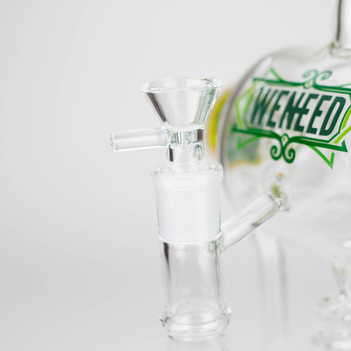 WENEED | 14" Pulse Helix Glass bong Glass Bong WENEED®