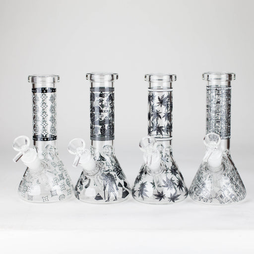 8" 5mm 38mm Grown In The Dark Beaker Bong Bongs Super Supplys Inc