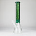 WENEED | 15" Trident Glass beaker Glass Bong WENEED® Green