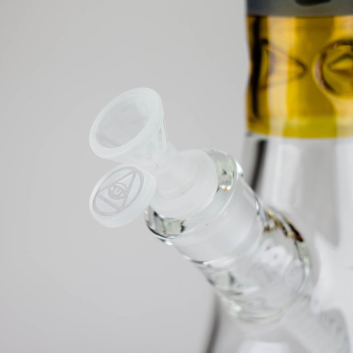 WENEED | 15" Trident Glass beaker Glass Bong WENEED®