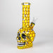 9" Sugar Skull-Themed glass bong [SK Series] Glass Bong BB Canada Yellow