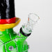 9" Wizard-Themed Sugar Skull Glass Bong [SK05] Glass Bong BB Canada