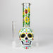 9" Sugar Skull-Themed glass bong [SK Series] Glass Bong BB Canada