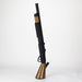 27" Painted Shotgun Design Glass Bong with Display Stand [GU006] Glass Bong BB Canada