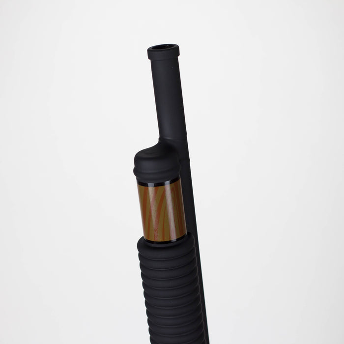 27" Painted Shotgun Design Glass Bong with Display Stand [GU006] Glass Bong BB Canada