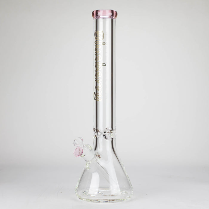 Blueberry | 18 inch 9mm Classic Beaker Bong [L712 ] Glass Bong High-End Brands Glass PINK