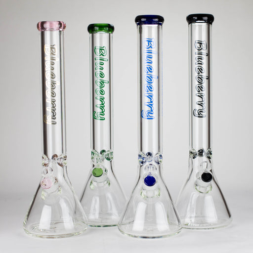 Blueberry | 18 inch 9mm Classic Beaker Bong [L712 ] Bongs High-End Brands Glass