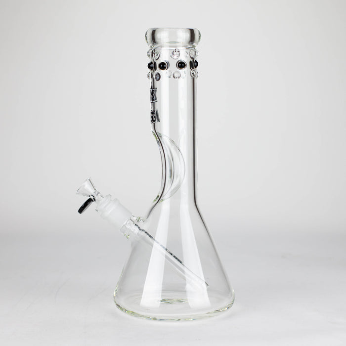 NG | 12 inch Elbow Ice Pinch Beaker [G1104] Glass Bong High-End Brands Glass