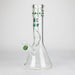NG | 12 inch Elbow Ice Pinch Beaker [G1104] Glass Bong High-End Brands Glass Green