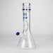 NG | 12 inch Elbow Ice Pinch Beaker [G1104] Glass Bong High-End Brands Glass Blue