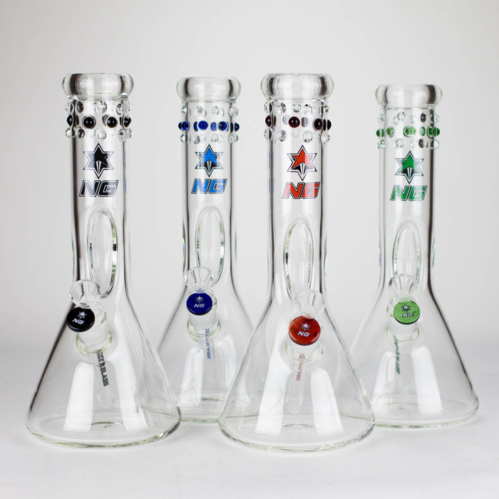 NG | 12 inch Elbow Ice Pinch Beaker [G1104] Glass Bong High-End Brands Glass