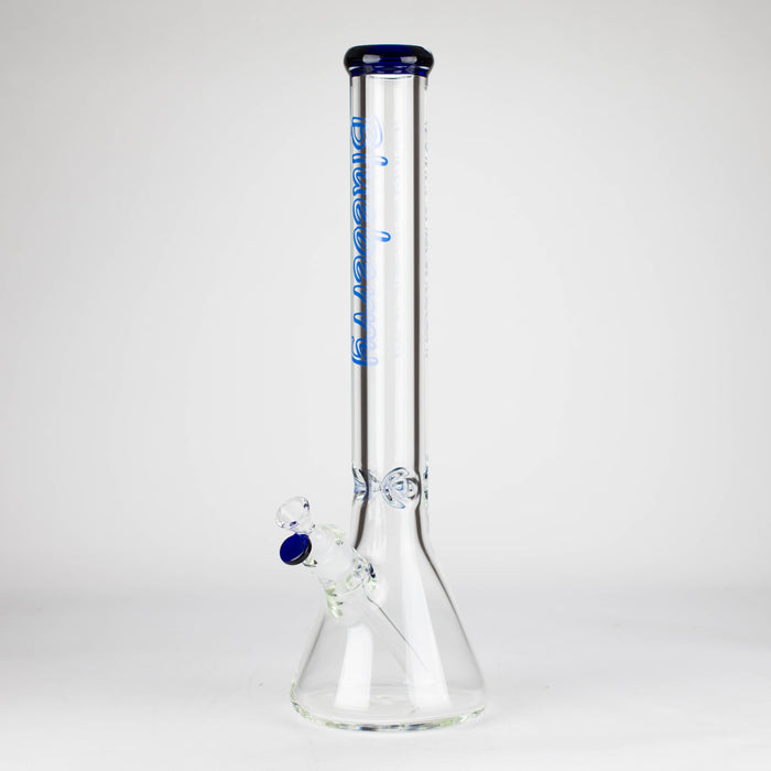 Blueberry | 18 inch 9mm Classic Beaker Bong [L712 ] Glass Bong High-End Brands Glass BLUE