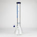 Blueberry | 18 inch 9mm Classic Beaker Bong [L712 ] Glass Bong High-End Brands Glass BLUE