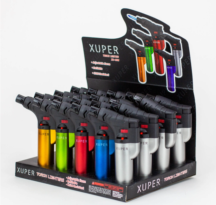 Xuper | GUN Torch Display of 20 Torch NIBO Distribution