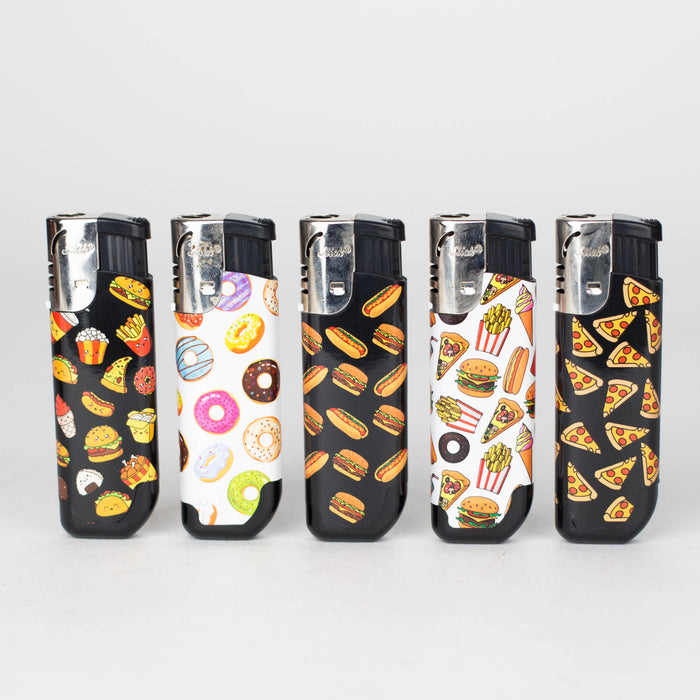 Slick® | Torch Windproof Lighter - Fast Food [YYG-8832] Torch Slick Lighters