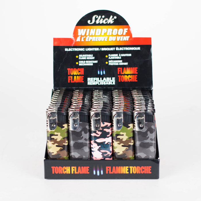 Slick® | Torch Windproof Lighter - Camo Box of 50 [YYG-8831]