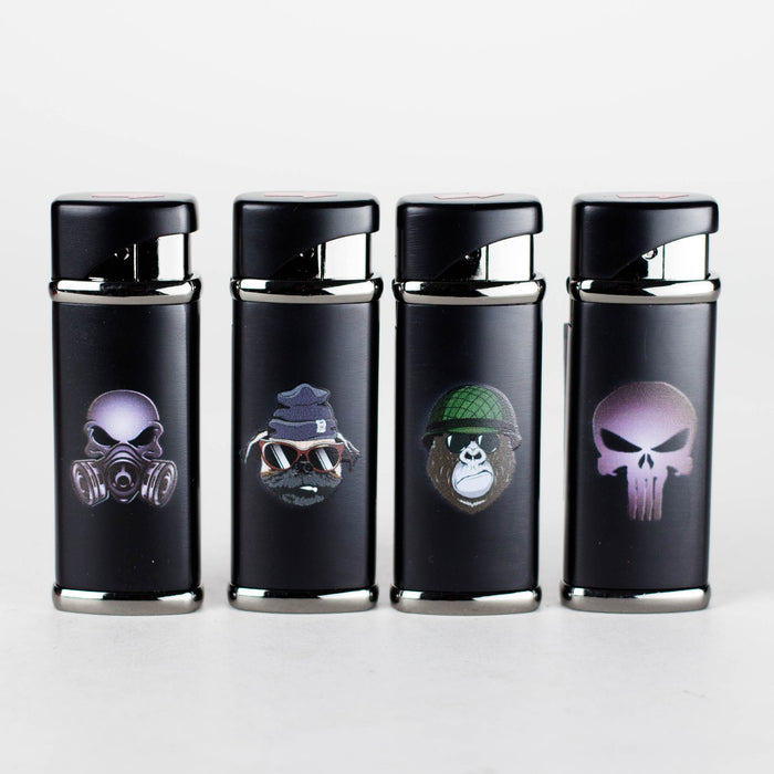 Slick® | Deluxe Torch Spark Lighter Box of 16 [YYG-825-HD] Torch Slick Lighters