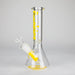 7.5" 4mm CK Design Beaker Bong [PIP875] Glass Bong NIBO Distribution Design E