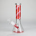 7.5" 4mm SUP Design Beaker Bong [PIP878] Glass Bong NIBO Distribution Design F