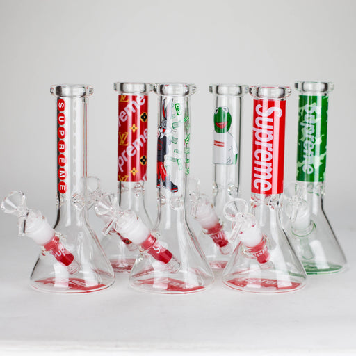 7.5" 4mm SUP Design Beaker Bong [PIP878] Bongs NIBO Distribution