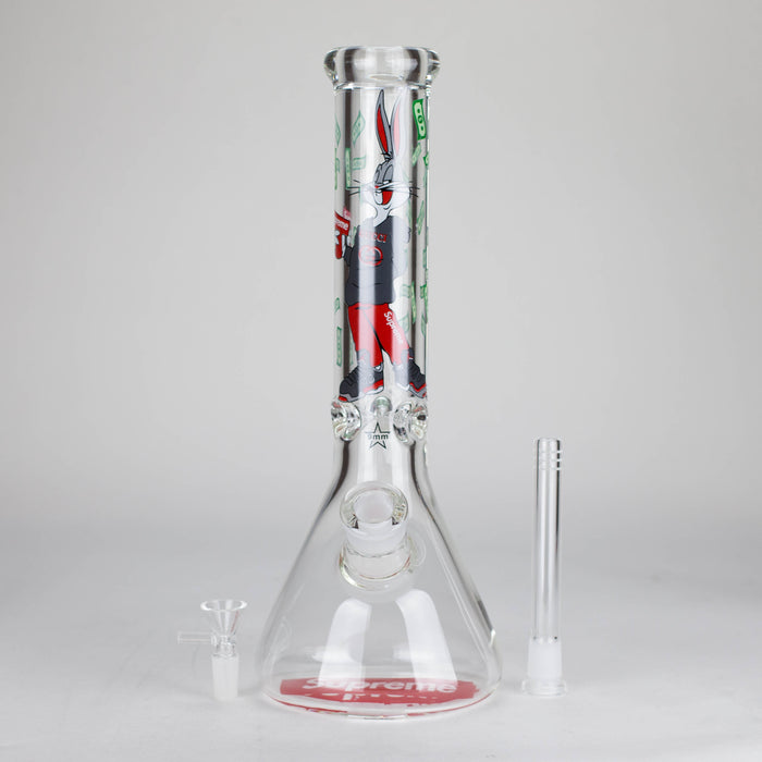 14" SUP Design 9mm glass Bong [PIP869] Glass Bong NIBO Distribution