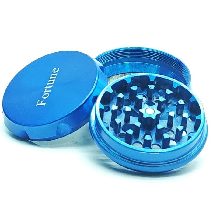 Fortune | Heavy 60*46mm 4 Parts Zinc Grinder-6CT Display Pack Fortune