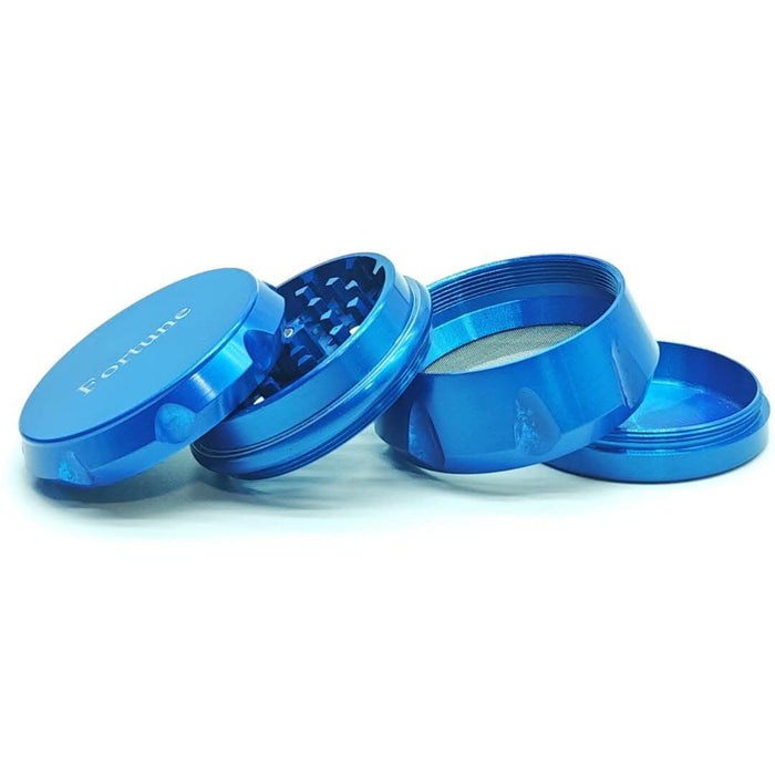 Fortune | Heavy 60*46mm 4 Parts Zinc Grinder-6CT Display Pack Fortune