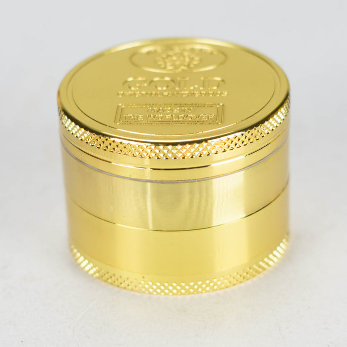 INFYNITY | Gold Grinder 50mm 4 parts Box of 12 [GR7603AS4] Display Pack ONE