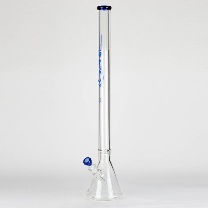 Genie | 30" 9mm glass beaker water bong Glass Bong ONE Blue