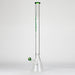 Genie | 30" 9mm glass beaker water bong Glass Bong ONE Green