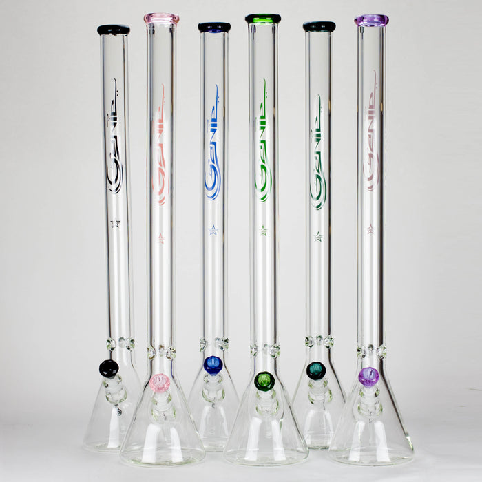 Genie | 30" 9mm glass beaker water bong Glass Bong ONE