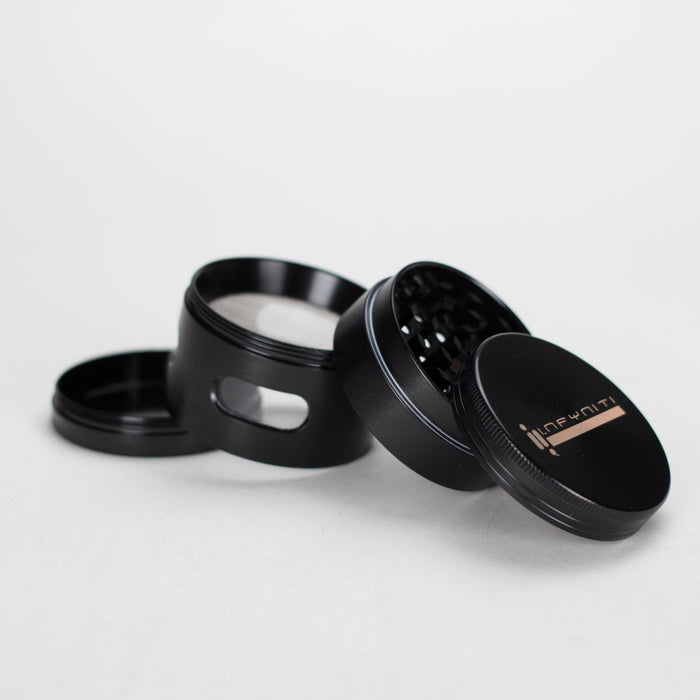 Infyniti | 4 Parts grinder with side window [ GR1021 ] Regular Grinder ONE