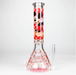 14" Cartoon Glow 9 mm glass bong [PIP835] Glass Bong NIBO Distribution