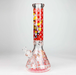 14" Cartoon Glow 9 mm glass bong [PIP835] Glass Bong NIBO Distribution F
