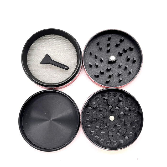 BKW Design Grinder 4pts 63mm Box of 6 [GRI604] Display Pack NIBO Distribution