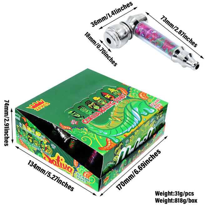 GORILLA ROLLING STAR Metal PIPE 24' DIS [PIP326] Metal Pipe NIBO Distribution