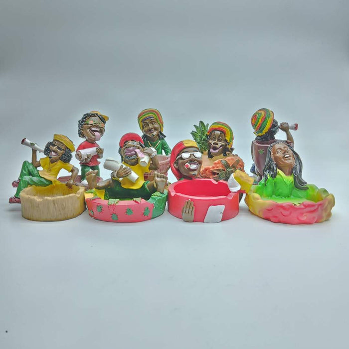 Cartoon Design Resin Ashtray-Assorted Resin Ashtray Super Supplys Inc