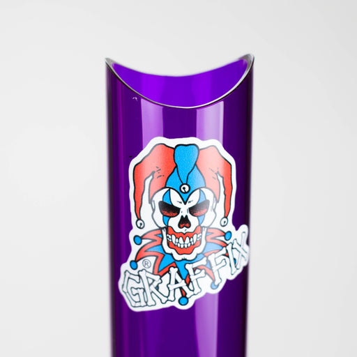 Graffix | Straight Acrylic Pipe Bongs BG Sales