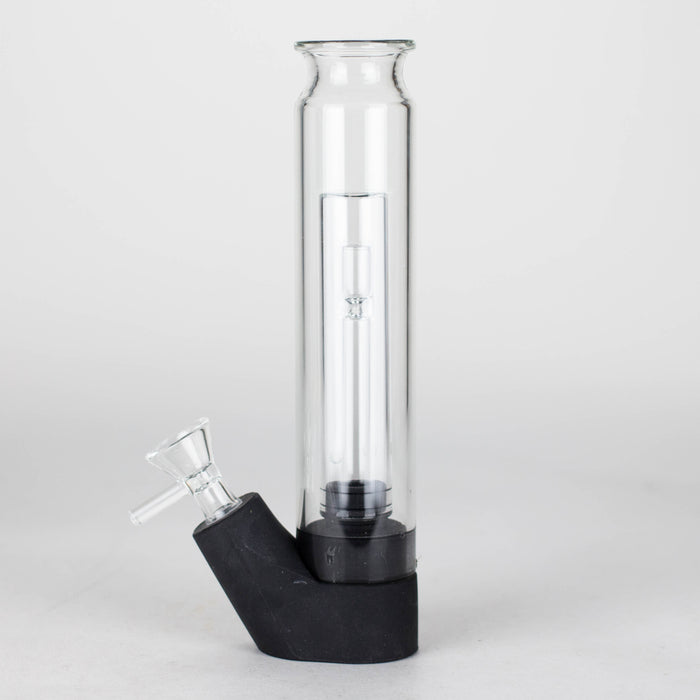 Z8" Easy Clean Bird Bong New Design Glass Bong 777 Smoke