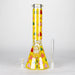 Z14" 7mm Glass Bong With Heart Design Glass Bong 777 Smoke